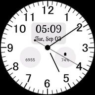 Classic Analog Watch Face